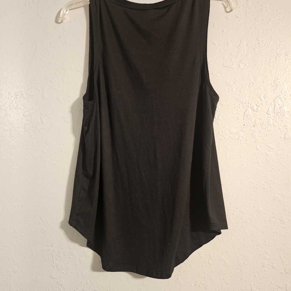 Fierce Tiger Graphic Women's Black Tank Top - Picture 3 of 3